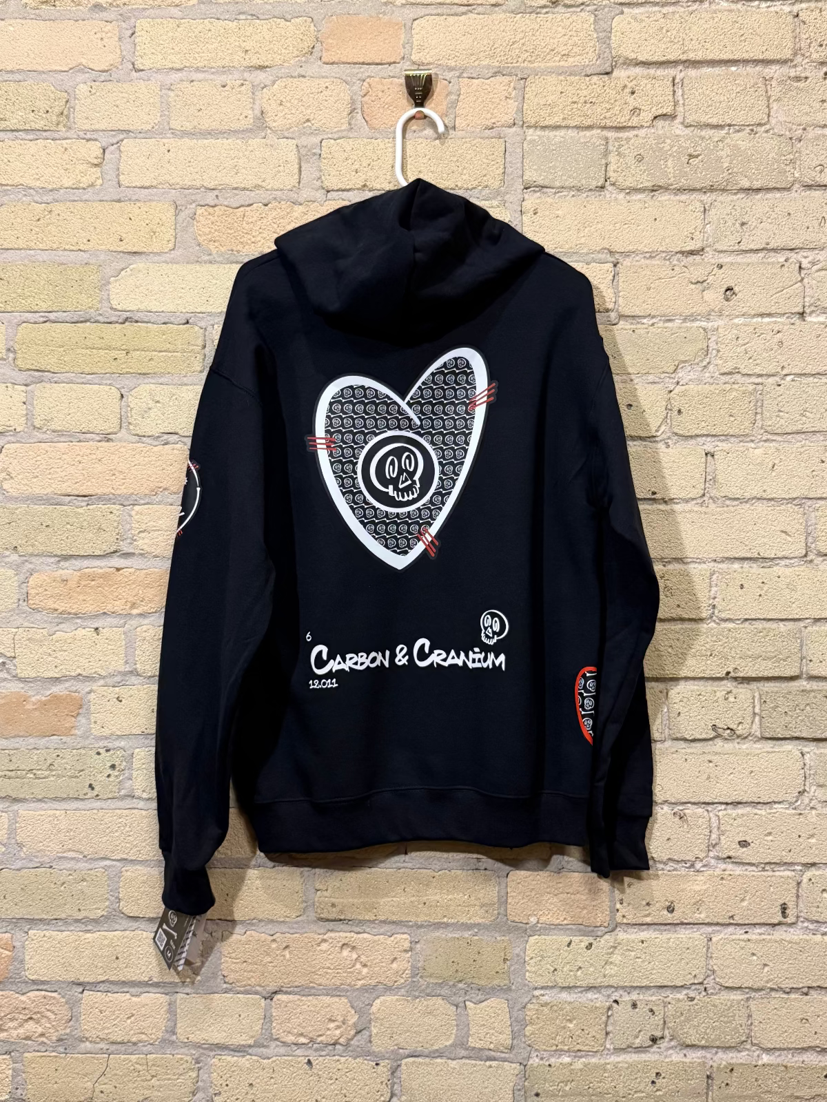 The Classic Carl Hoodie, with Carl Heart Back