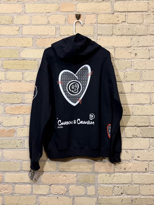 The Classic Carl Hoodie, with Carl Heart Back
