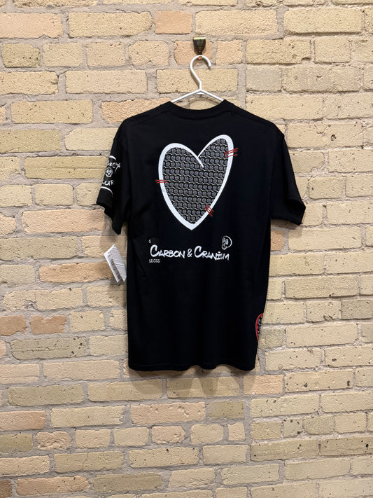 The Classic Carl T, with Black Heart Back