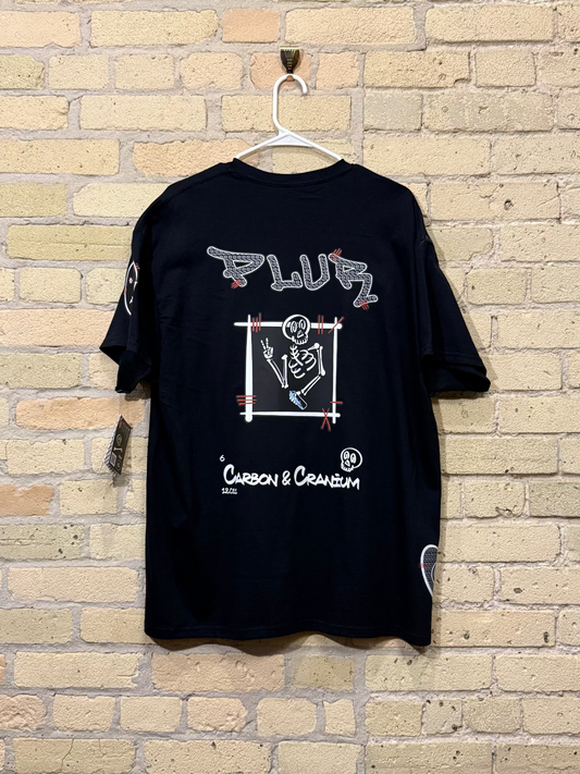 Amethyst Skull with Painter Carl Plur Back