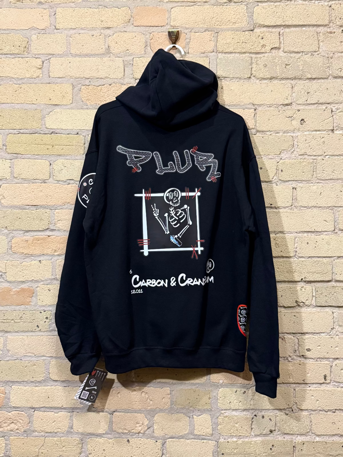 The Classic Carl Hoodie, with Painter Carl PLUR Back