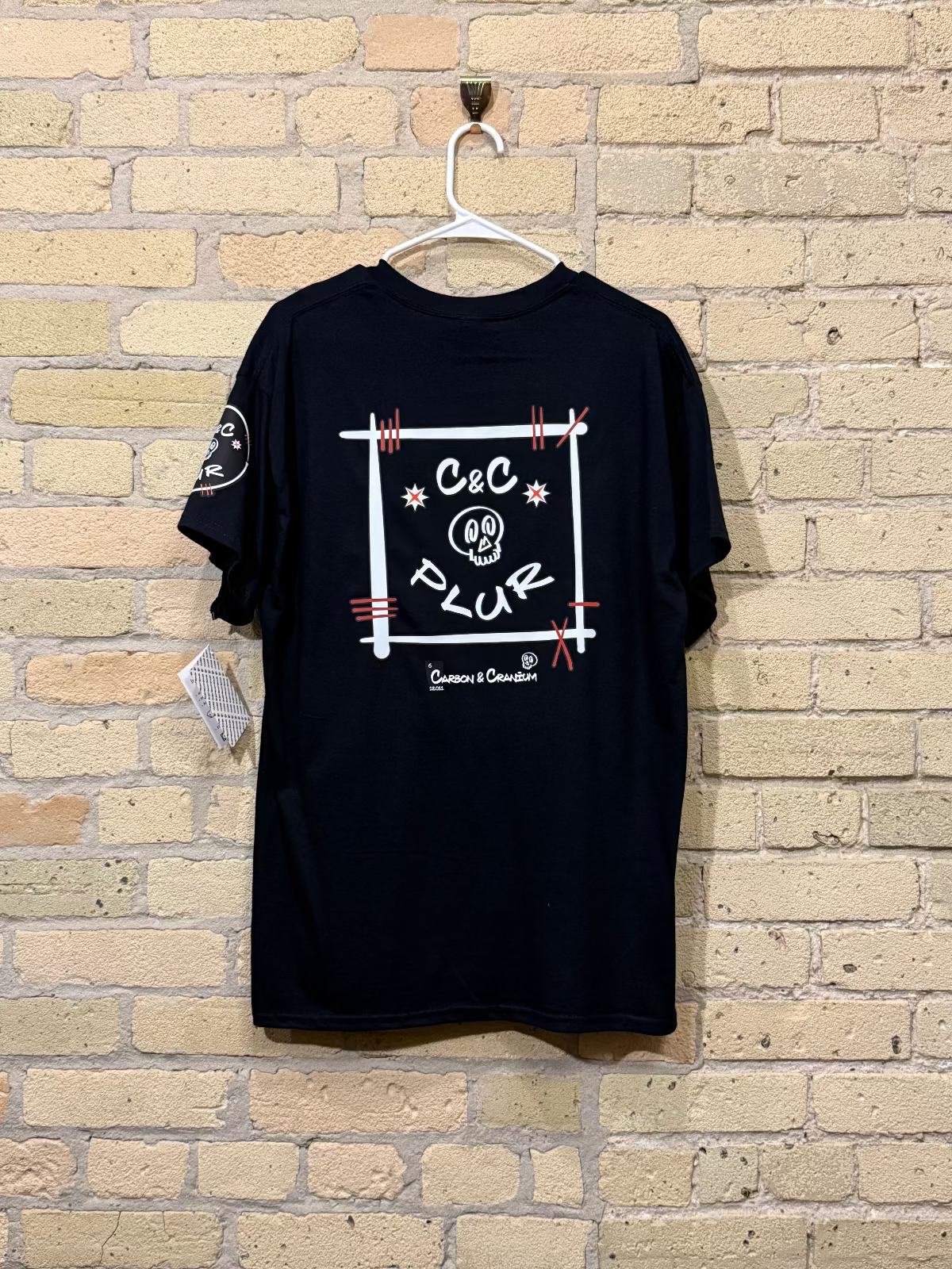 Diamond Skull with Square C&C PLUR Back