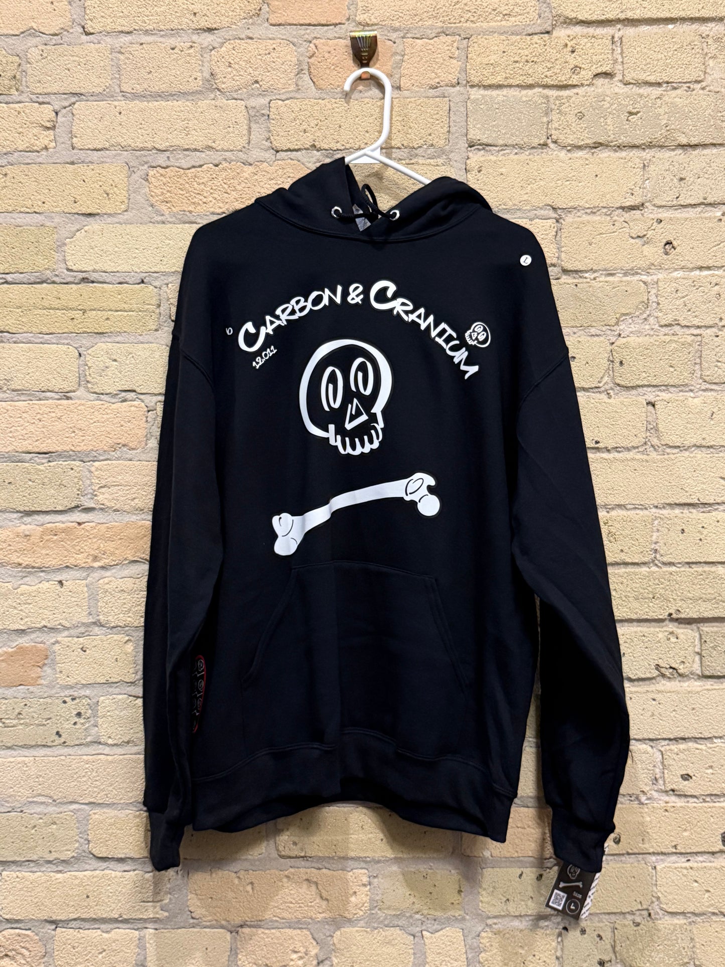 The Classic Carl Hoodie, with PLUR Cross Back